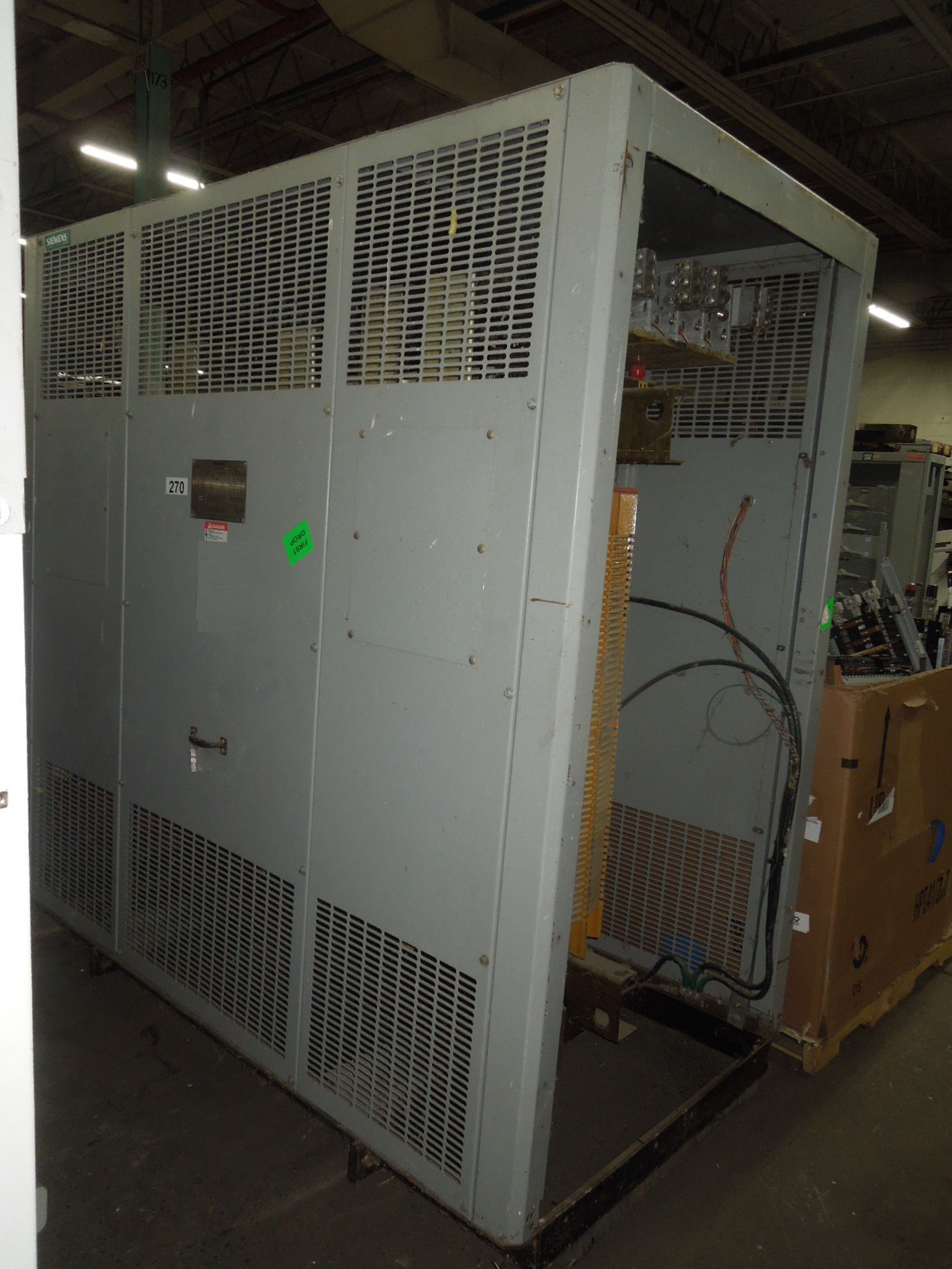 Picture of Siemens Medium Voltage Dry Type Transformer | 1500 KVA 13800-480Y/277 Volt | 3 Phase NEMA 1 R&G