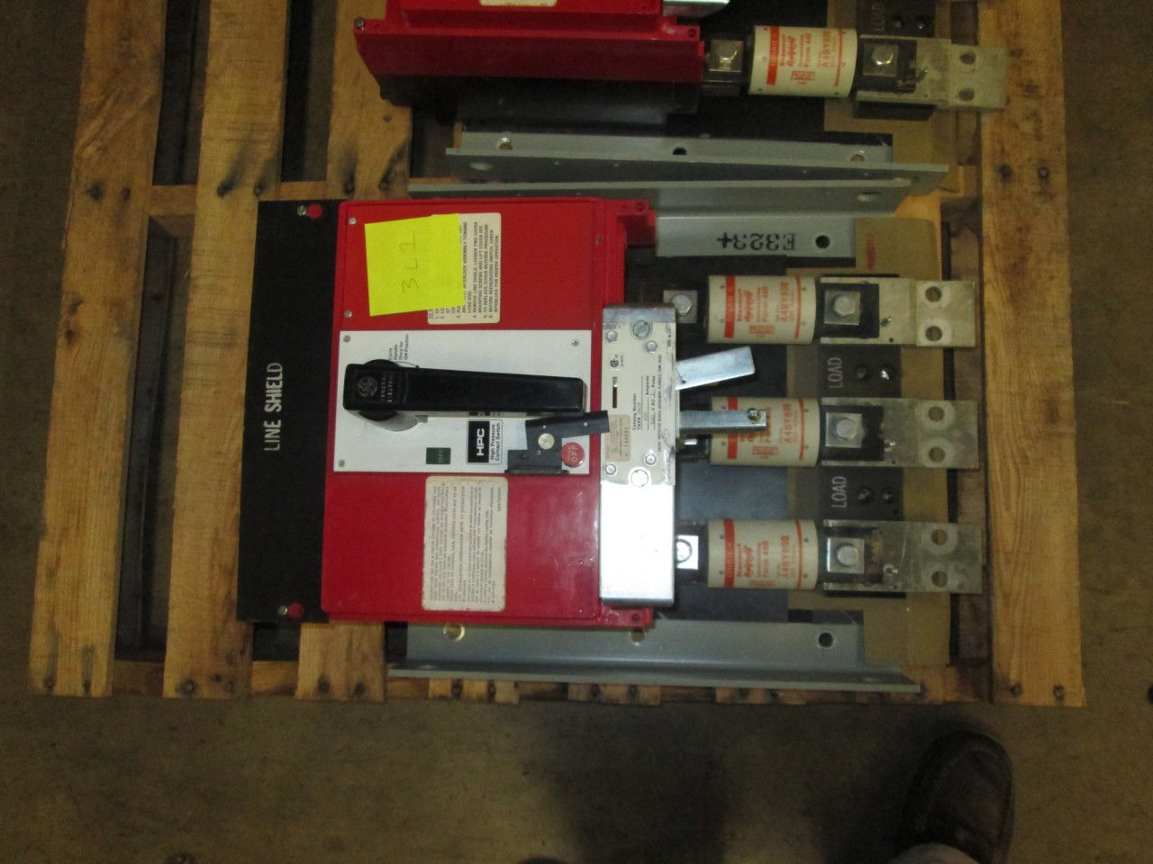 Picture of THPR3608 General Electric 800 Amp 600 Volt HPC Switch