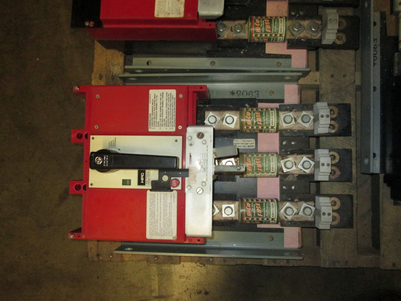 Picture of THPR3612 General Electric 1200 Amp 600 Volt HPC Switch