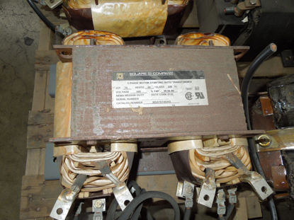 Picture of Square D MSA75T202H2 75HP 480V 2-Coil Auto Transformer