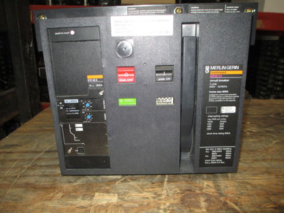 Picture of Merlin Gerin Masterpact MP08 H1 Circuit Breaker 800 Amp 600 VAC M/O D/O