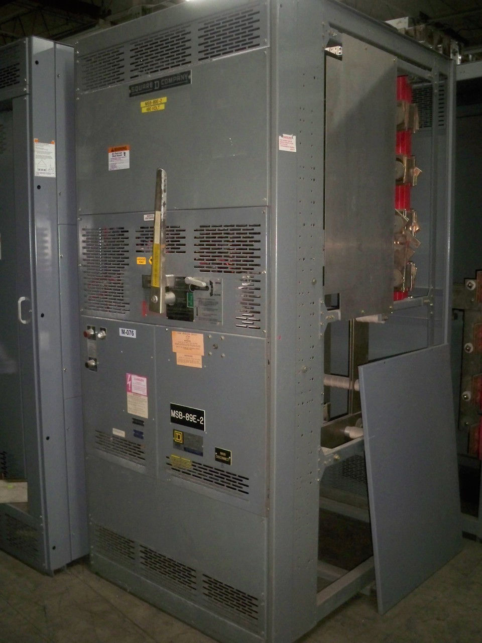 Picture of Square D QED-Style Switchboard 2500 Amp 480Y/277 Volt 3 Ph 4 W Main Fusible Panel W/ GFI R&G