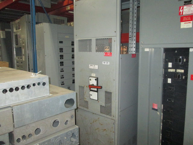 Picture of General Electric AV-Line Switchboard THPMMF76 | 2000 Amp Main Breaker | 600V 3-Phase 3-Wire | NEMA 1 R&G