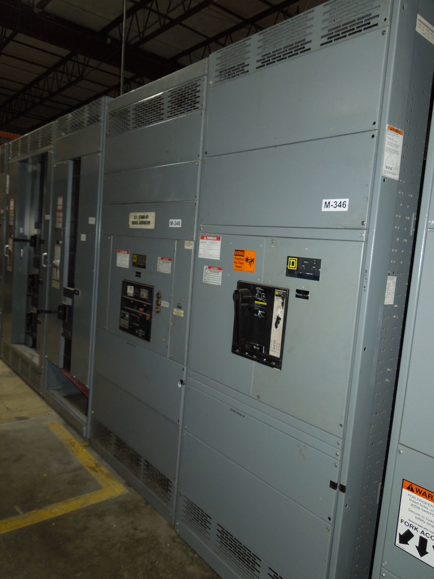 Picture of Square D QED Power Style Switchboard 2000 Amp 480Y/277V 3Ph 4W  R&G