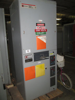 Picture of Cutler Hammer/ Westinghouse Ampgard Medium Voltage Motor Control #S202S4E 108 Amps R&G