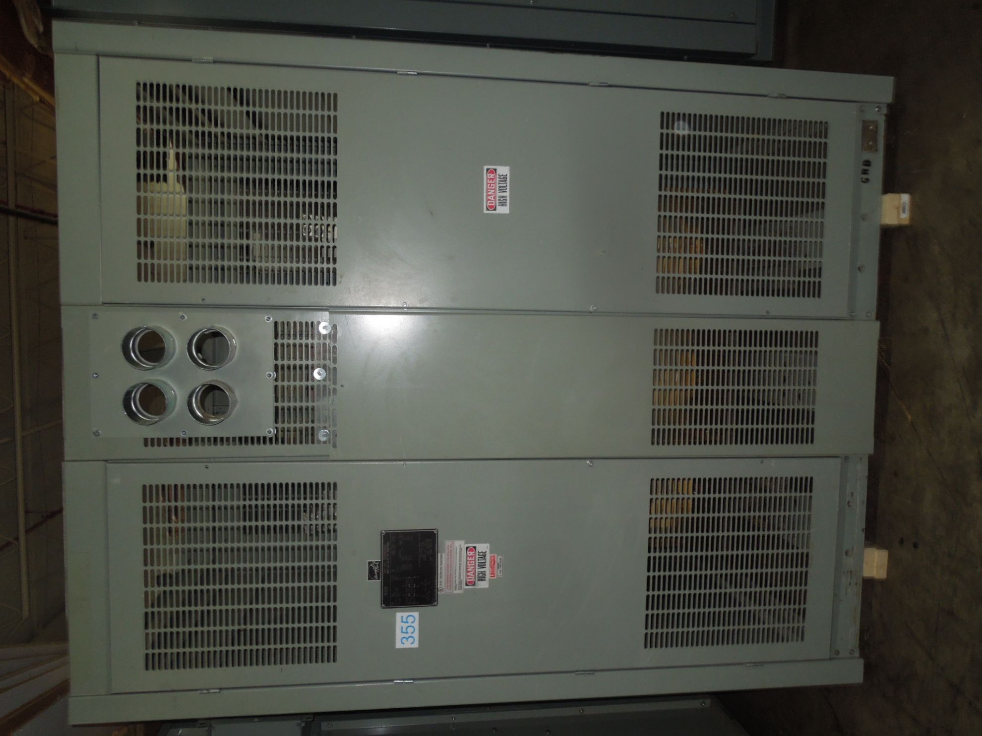 Picture of ABB Medium Voltage Dry Type Transformer | 500 KVA 12470-208Y/120 Volt | 3 Phase NEMA 1 R&G