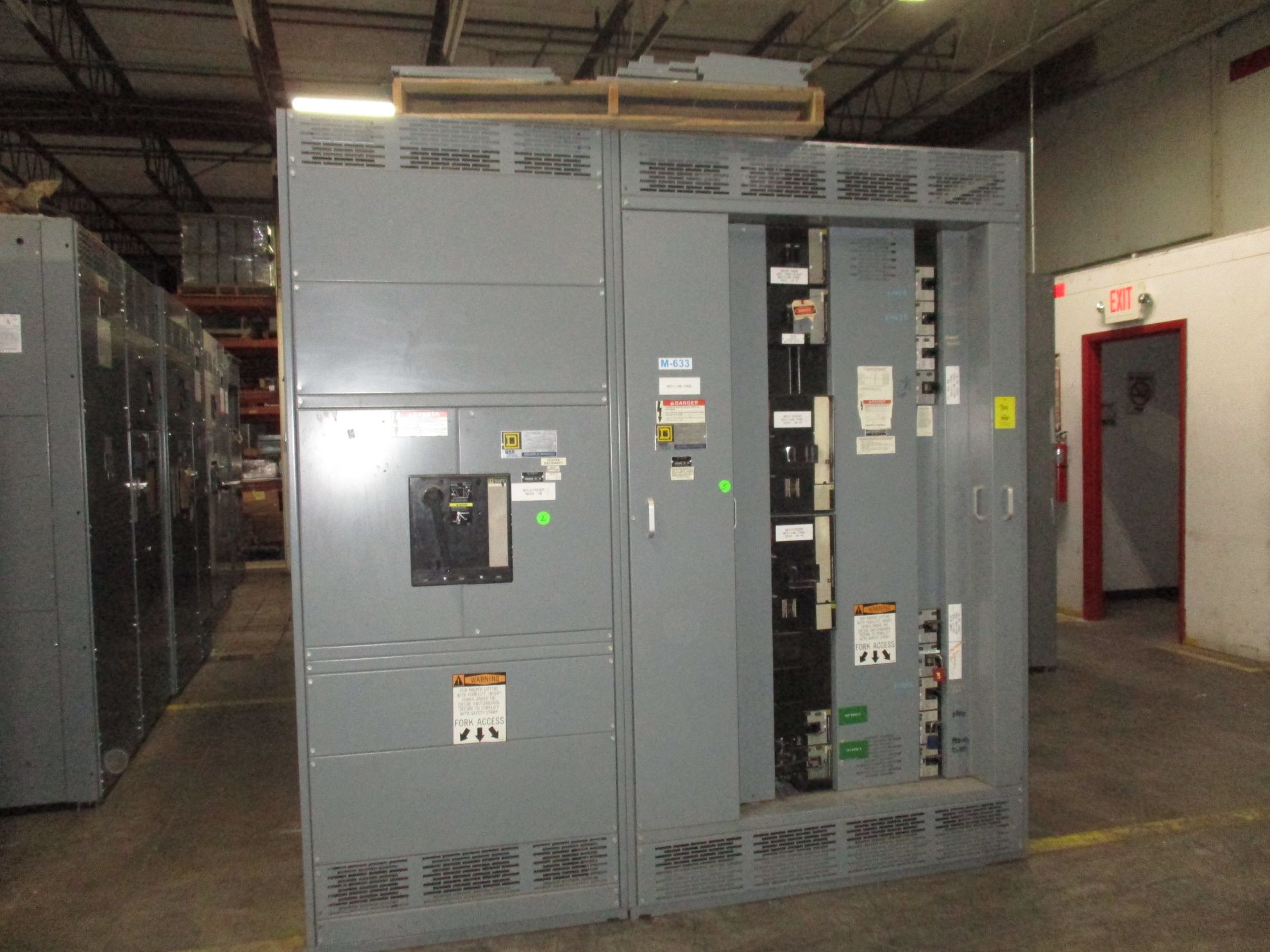 Picture of Square D QED Power Style Switchboard 2000 Amp 480Y/277 Volt 3 Ph 4 W NEMA 1 R&G