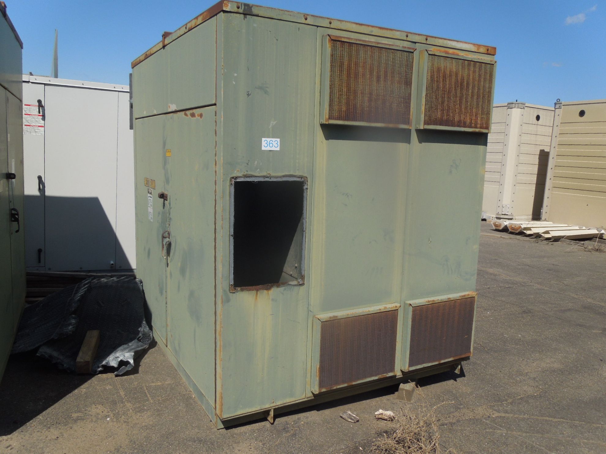 Picture of National Industri Medium Voltage Dry Type Transformer | 300 KVA 13800GRDY/7967 X 4160GRDY/2400-208GRDY/120 Volt | 3 Phase NEMA 3R R&G