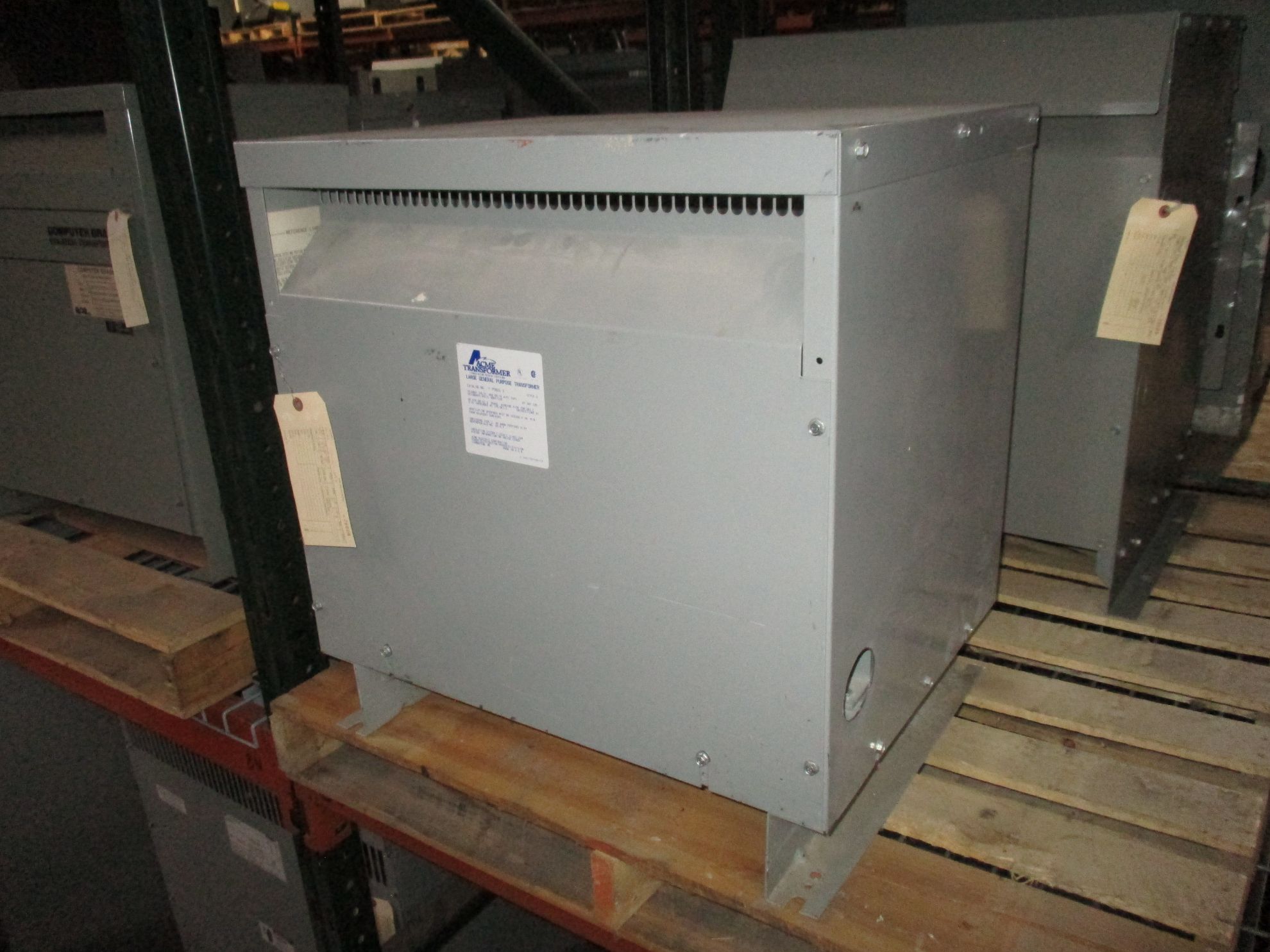 Picture of ACME Low Voltage Dry Type Transformer | 45 KVA 480-208Y/120 Volt | 3 Phase NEMA 1 R&G