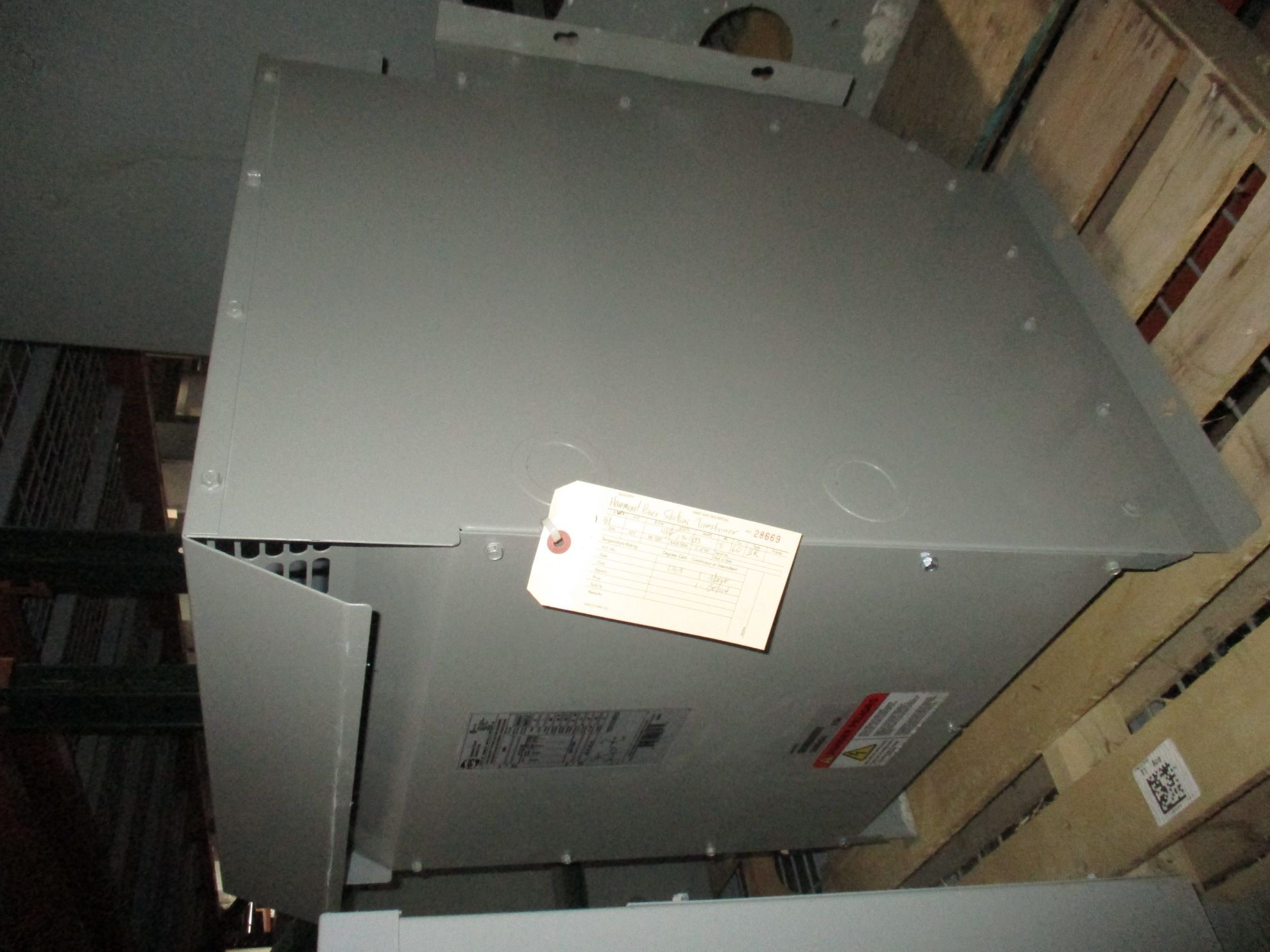 Picture of Hammond 51 KVA 460-230Y/133 Volt 3 Phase Low Voltage Dry Type Transformer NEMA 3R R&G