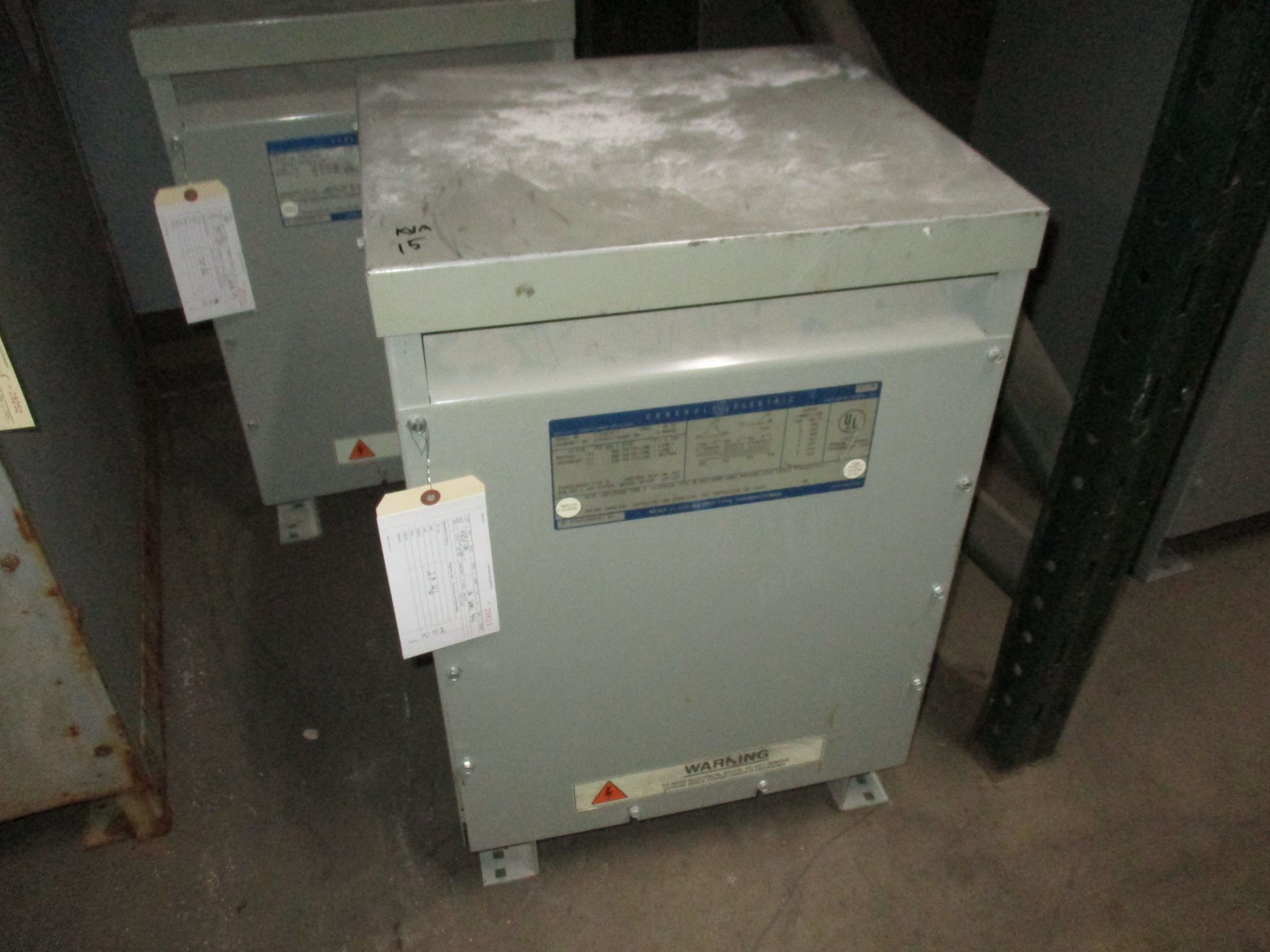 Picture of General Electric 15 KVA 480-208Y/120 Volt 3 Phase Low Voltage Dry Type Transformer R&G