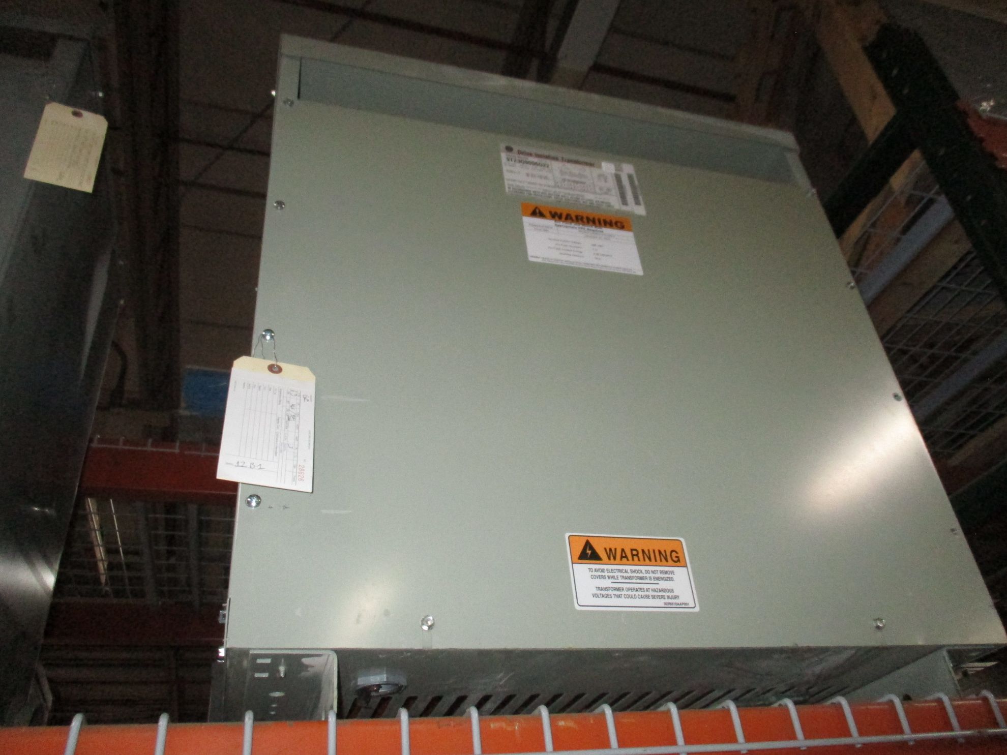 Picture of General Electric 63 KVA 460-460Y/233 Volt 3 Phase Low Voltage Dry Type Transformer R&G