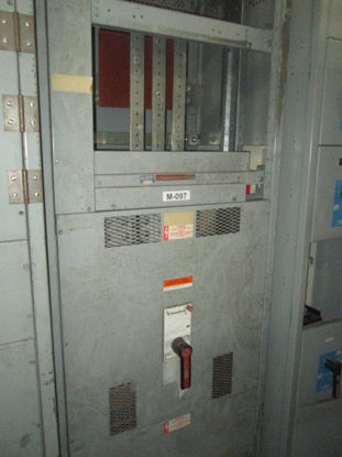 Picture of General Electric 1600 Amp 3 Phase 4 Wire 277Y/480V TPVVF5616B Main Breaker Panel NEMA 1 R&G