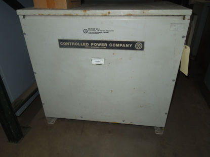 Picture of Controlled Power Co. 10 KVA 480-120 Volt 1 Phase Low Voltage Dry Type Transformer R&G
