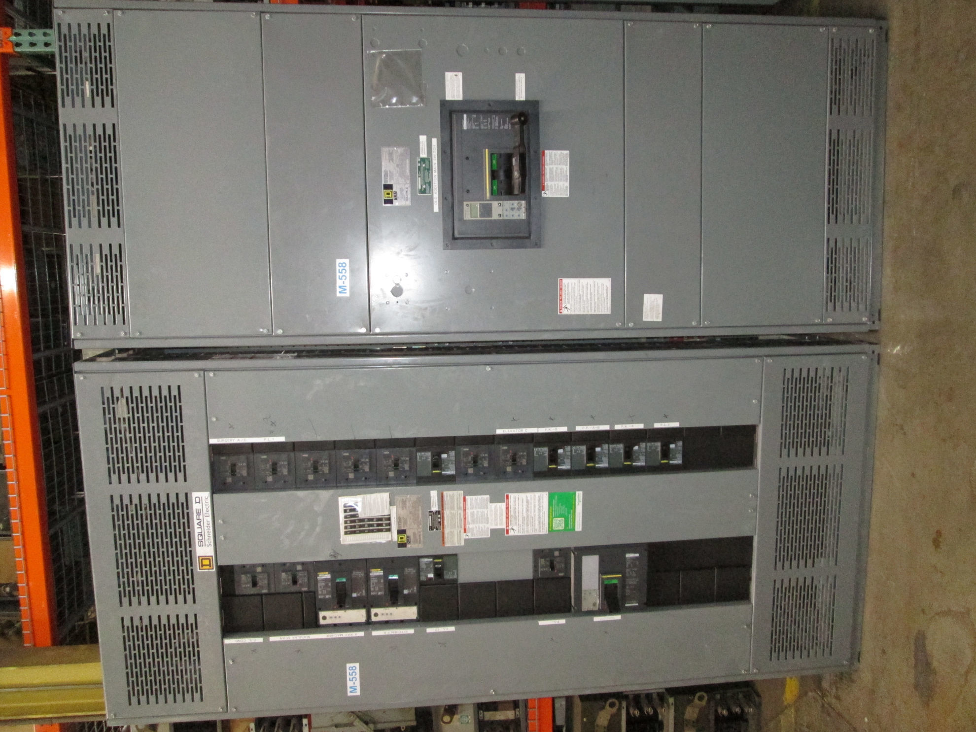 Picture of Square D QED Power Style Switchboard 1600 Amp 208Y/120 Volt GFI NEMA 1 R&G