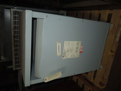 Picture of Cutler Hammer 50 KVA 277-120/240 1 Phase Low Voltage Dry Type Transformer R&G
