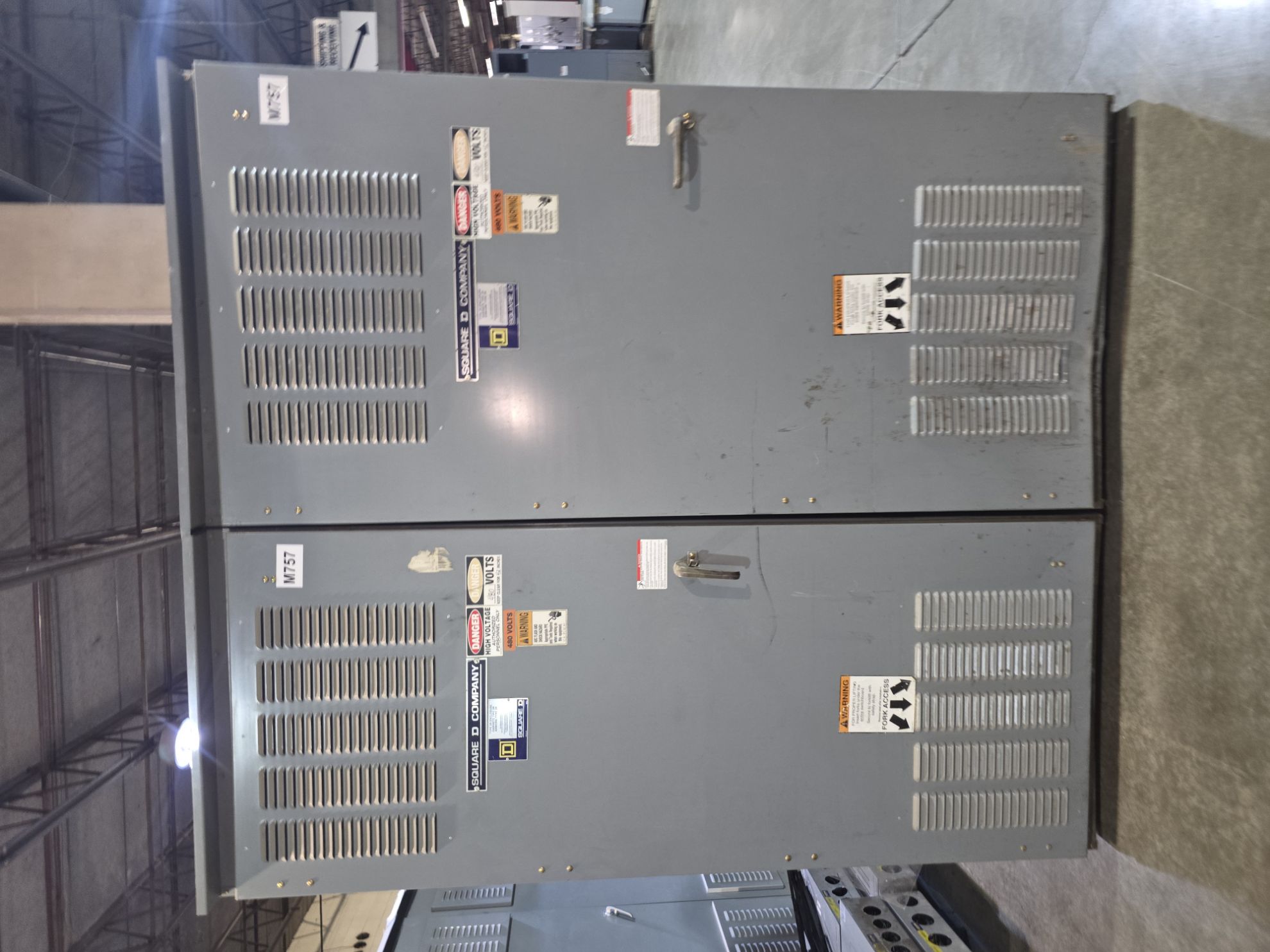 Picture of Square D Power Style Switchboard RJF36160CU44A | 1600 Amp Main Breaker | 480Y/277V 3-Phase 4-Wire | NEMA 3R R&G