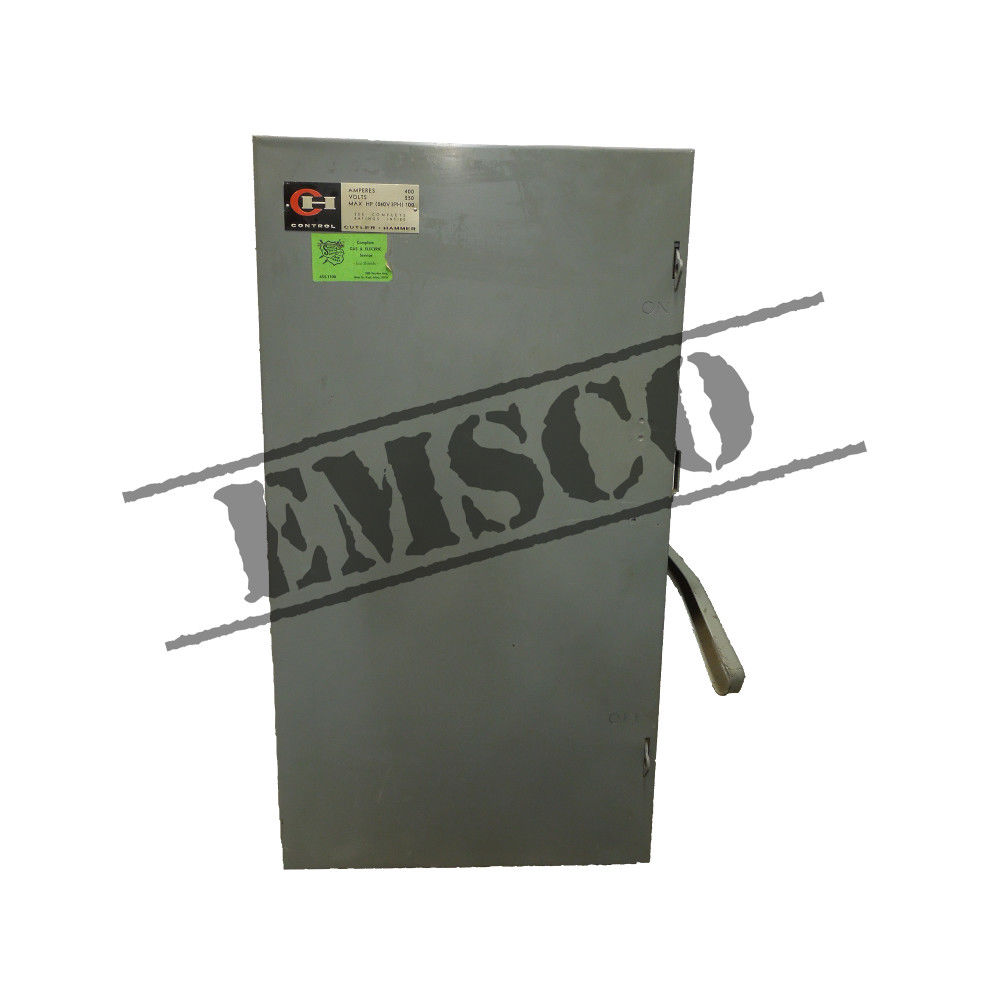 Picture of Cutler-Hammer/Eaton 400 Amp 240 Volt Fusible Safety Switch R&G
