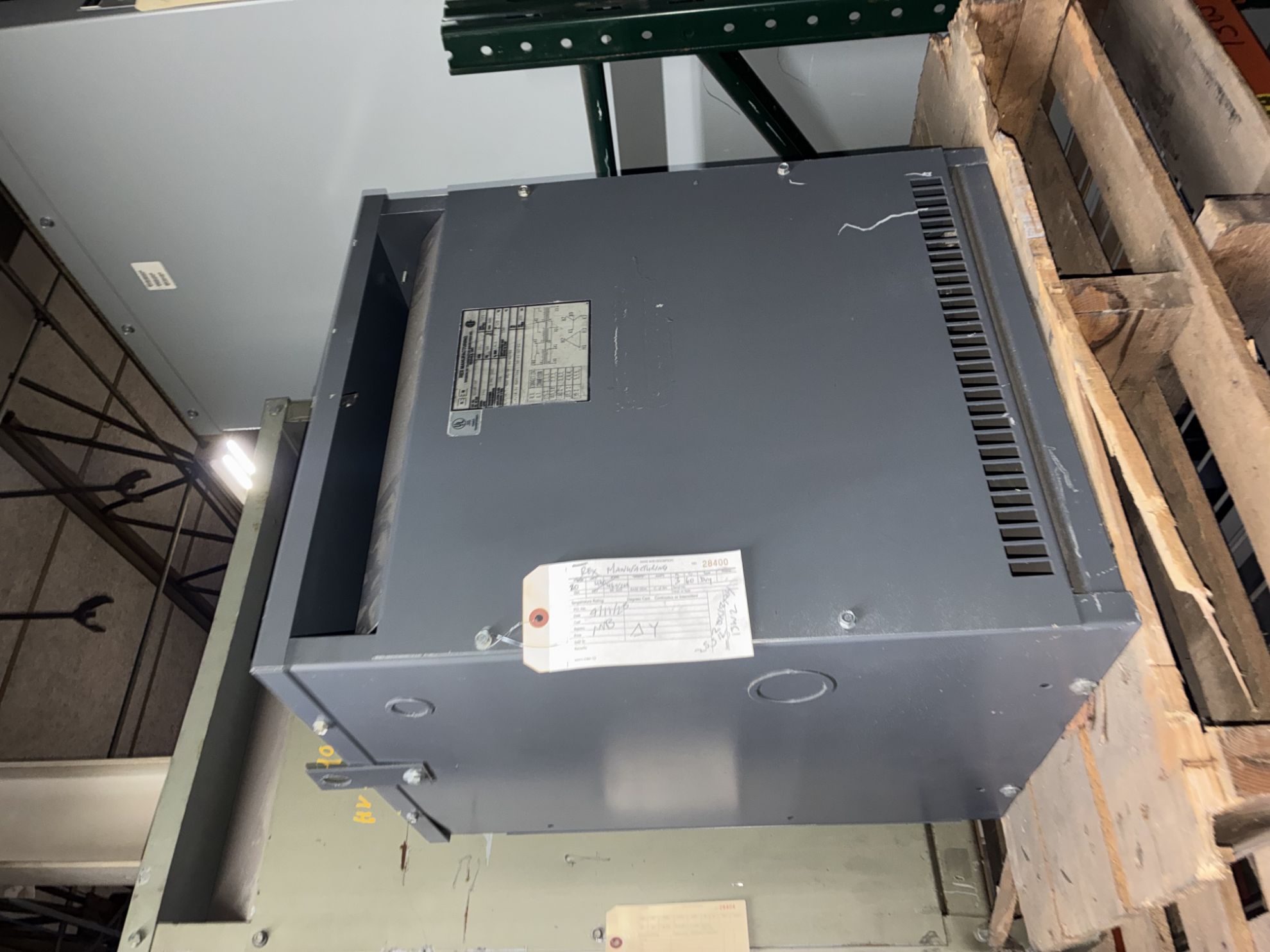 Picture of Rex Manufacturing Low Voltage Dry Type Transformer | 20 KVA 460-460Y/266 Volt | 3 Phase NEMA 1 R&G