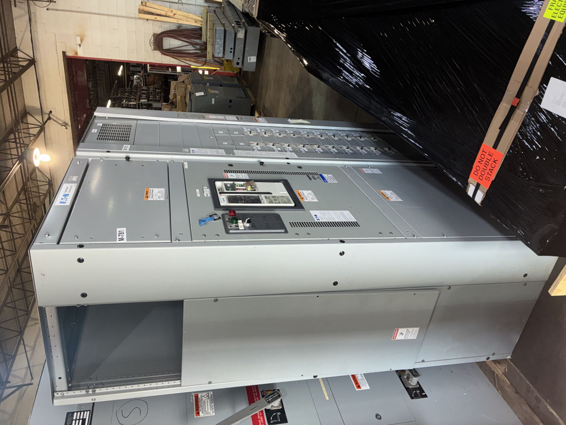 Picture of Cutler-Hammer/ Eaton Pow-R-Line Switchboard SBSC20 | 2000 Amp Main Breaker | 480V 3-Phase 3-Wire | NEMA 1 R&G
