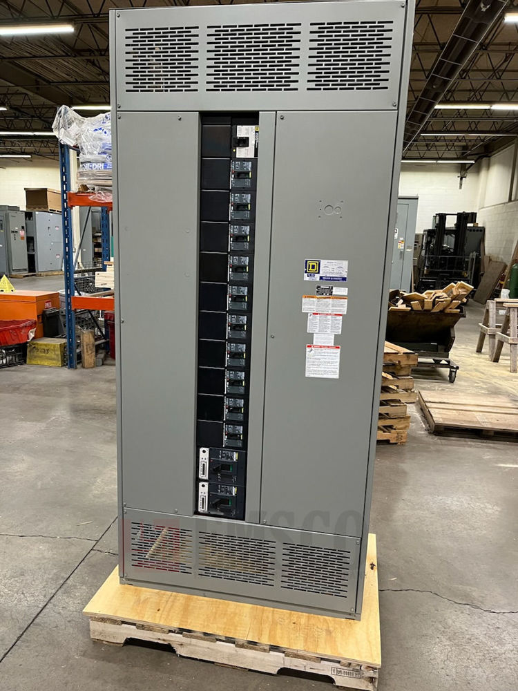 Completed reconditioned Square D I-Line distribution section at EMSCO